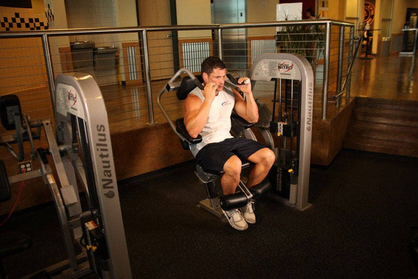 Ab Crunch Machine position 2