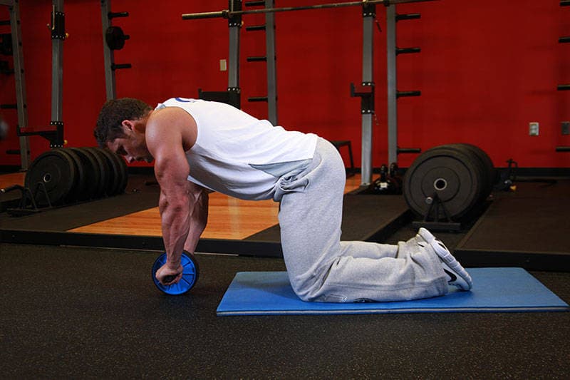 Ab Roller position 1