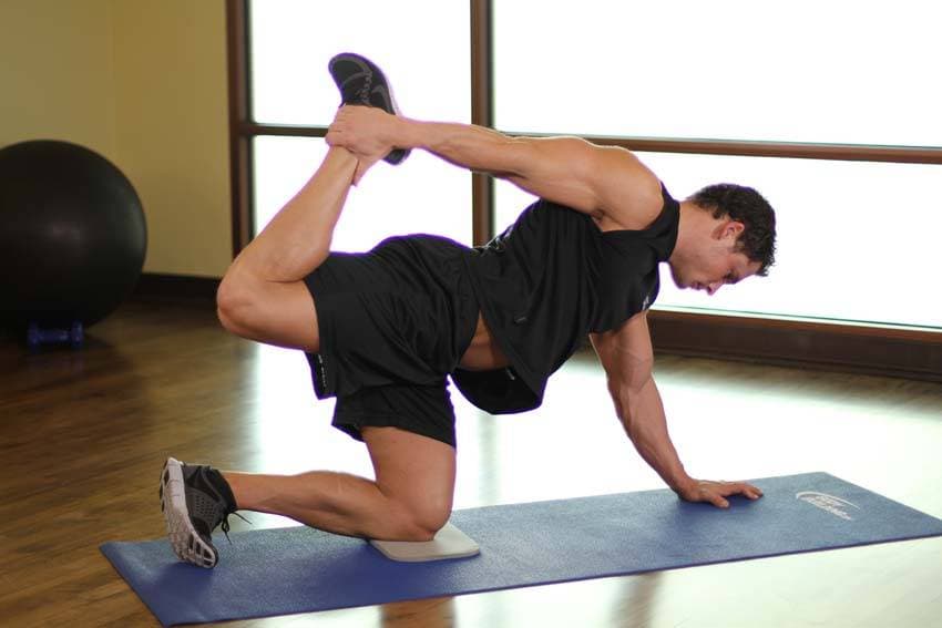 All Fours Quad Stretch position 2