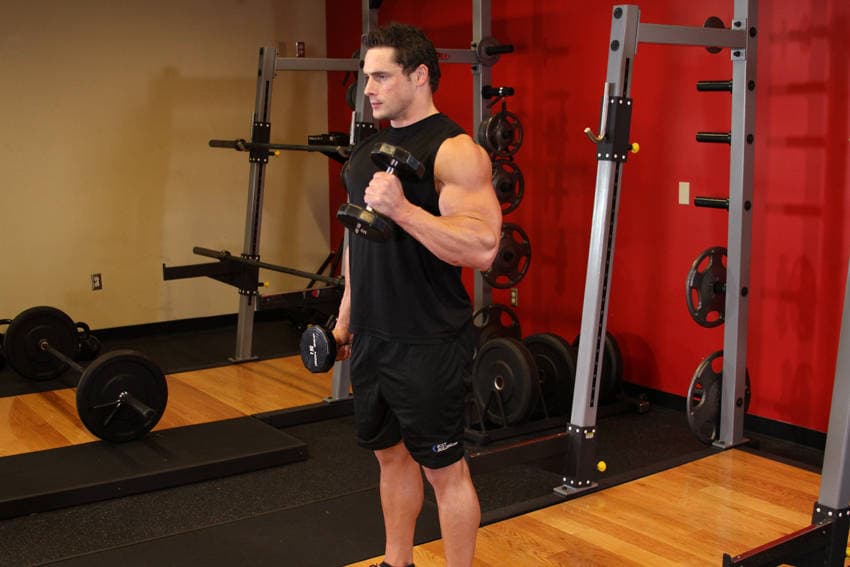 Alternate Hammer Curl position 2