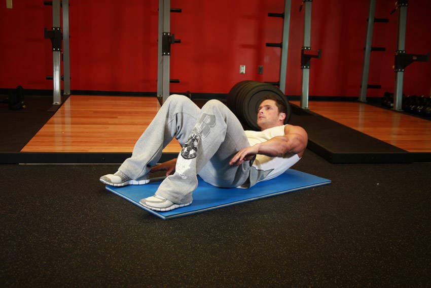 Alternate Heel Touchers position 1