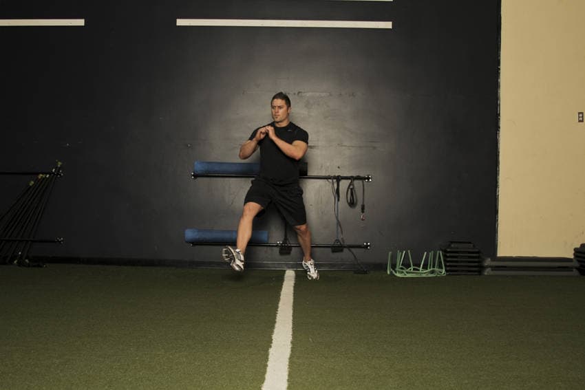 Alternate Leg Diagonal Bound position 1