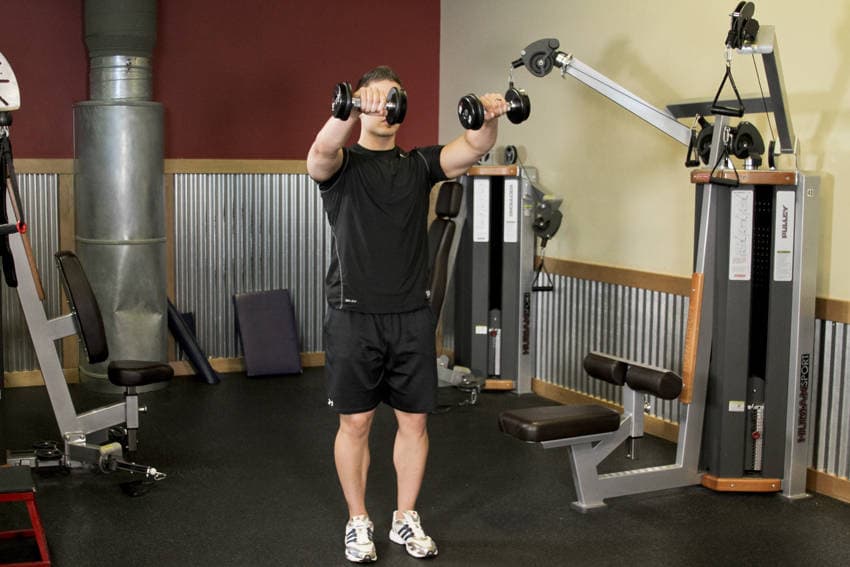 Alternating Deltoid Raise position 2