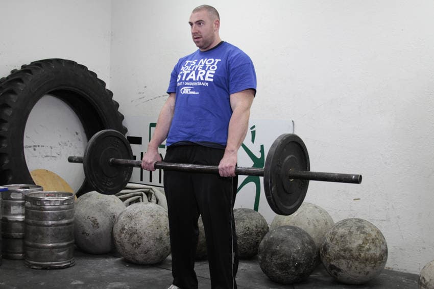 Axle Deadlift position 2