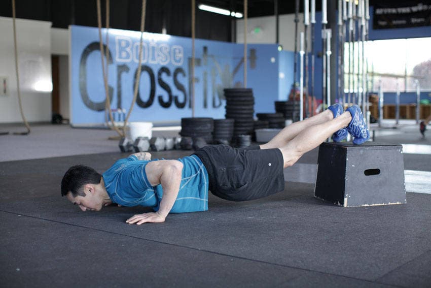 Decline Push-Up position 2