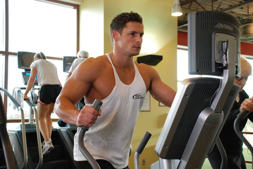 Elliptical Trainer position 2