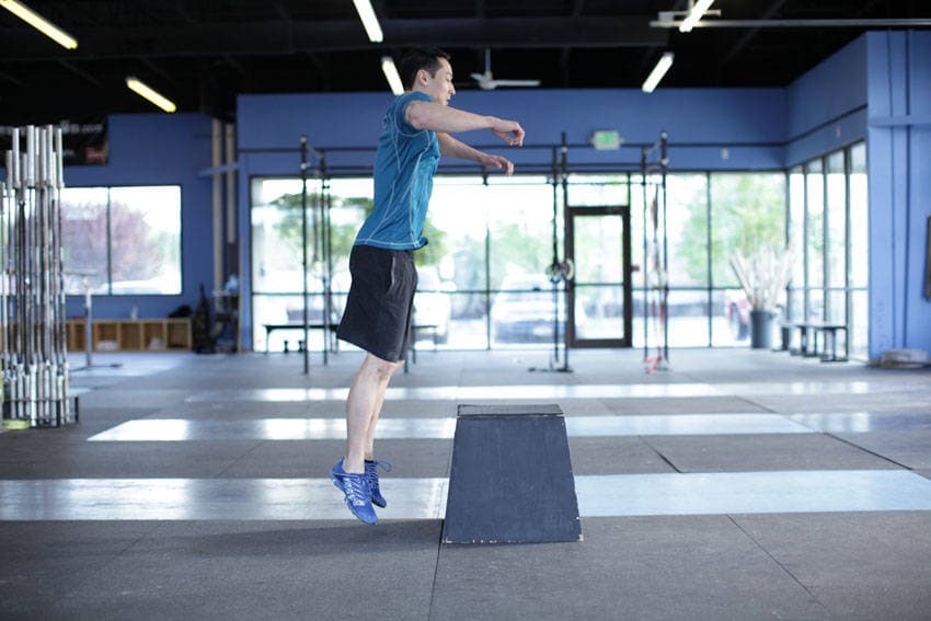 Front Box Jump position 2