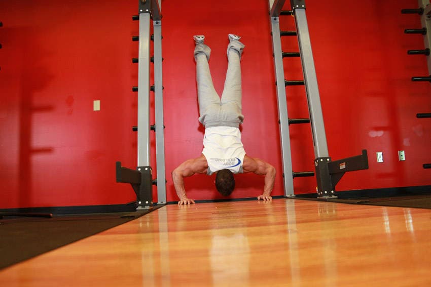 Handstand Push-Ups position 2