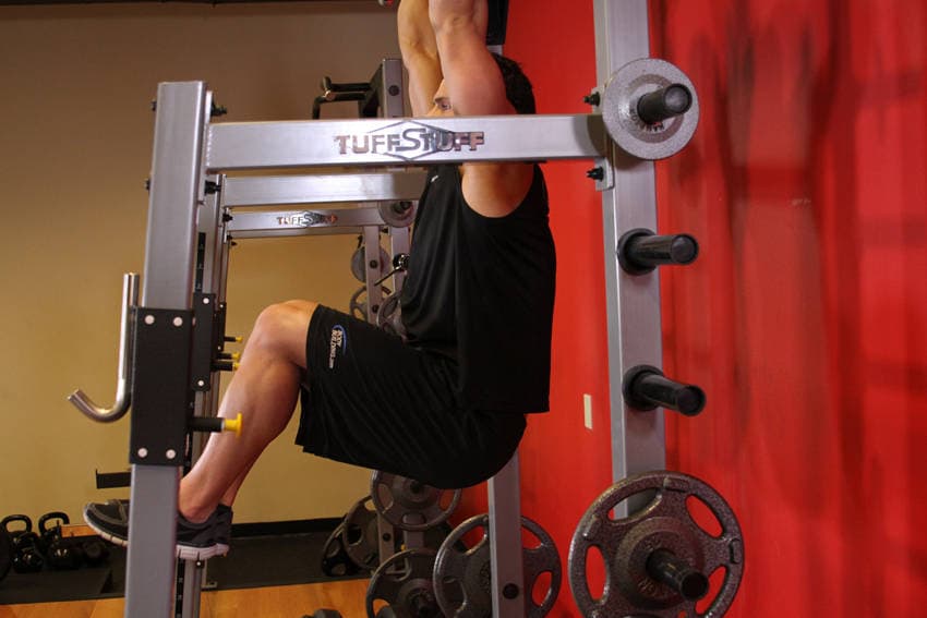 Hanging Leg Raise position 2