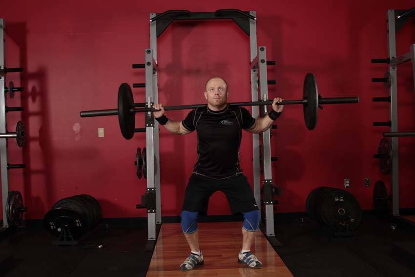 Heaving Snatch Balance position 2