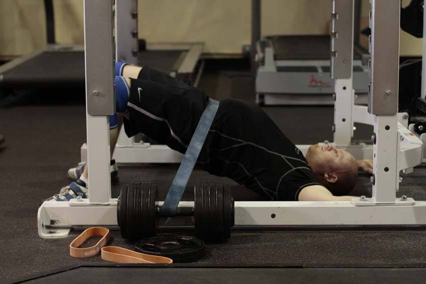 Hip Lift with Band position 2