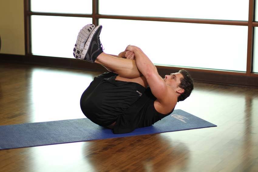 Hug Knees To Chest position 2