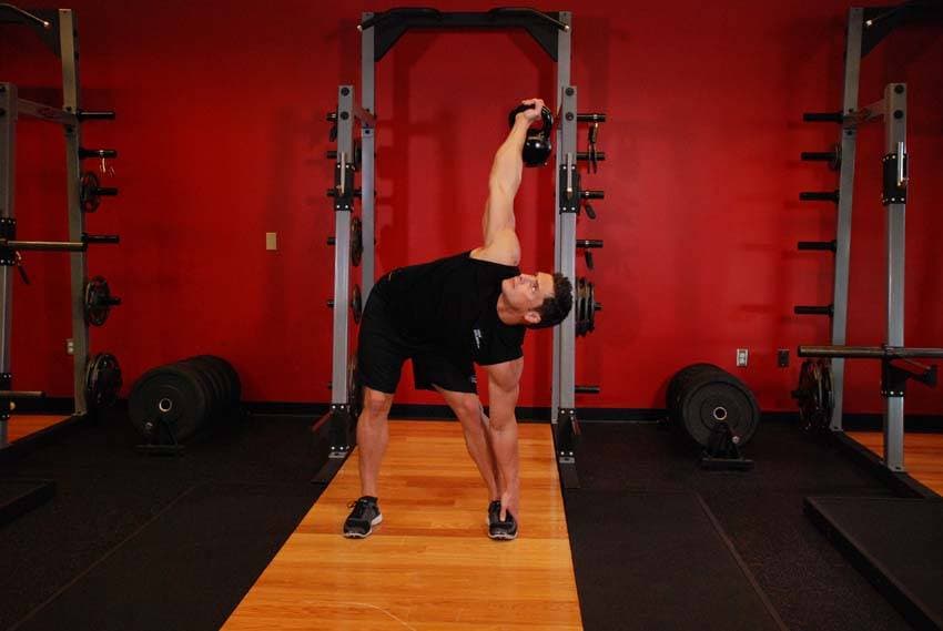 Kettlebell Windmill position 2