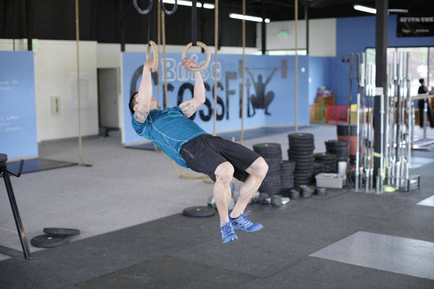 Kipping Muscle Up position 2