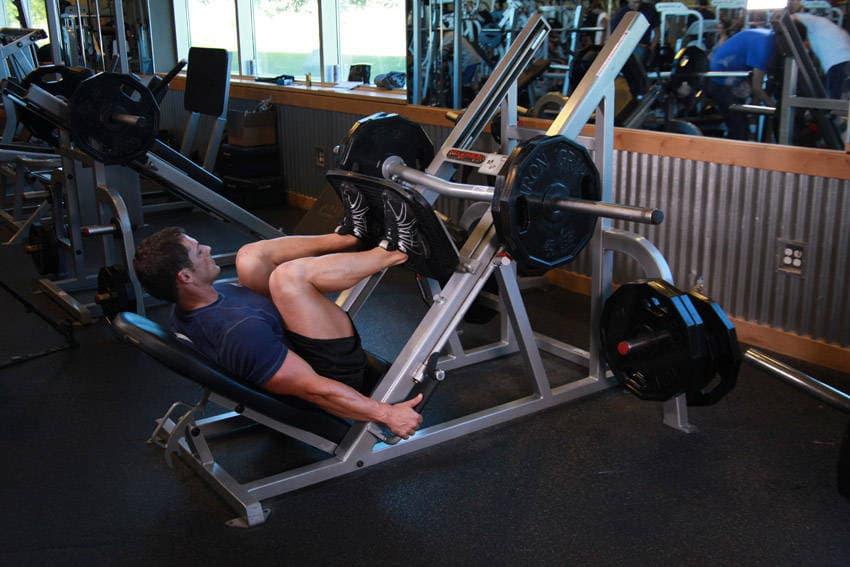 Leg Press position 2