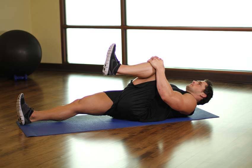 One Knee To Chest position 2