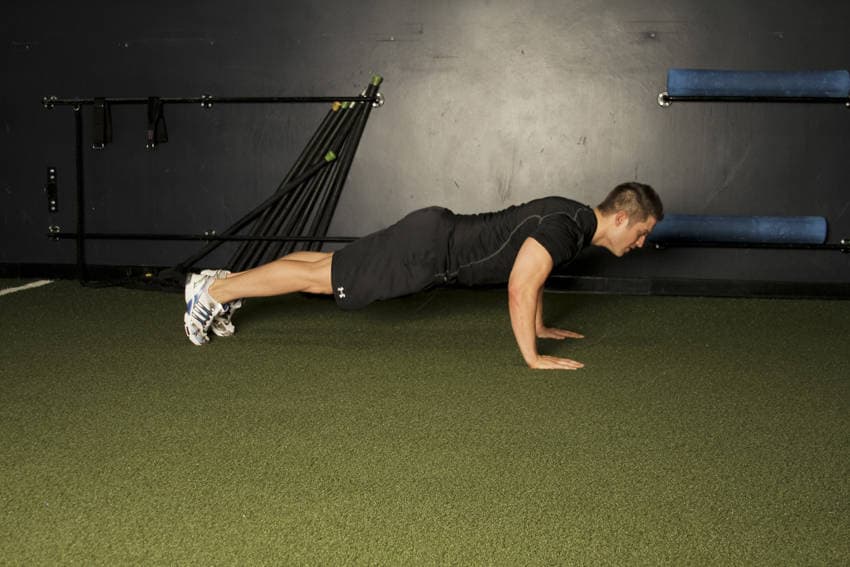 Plyo Push-up - ending position
