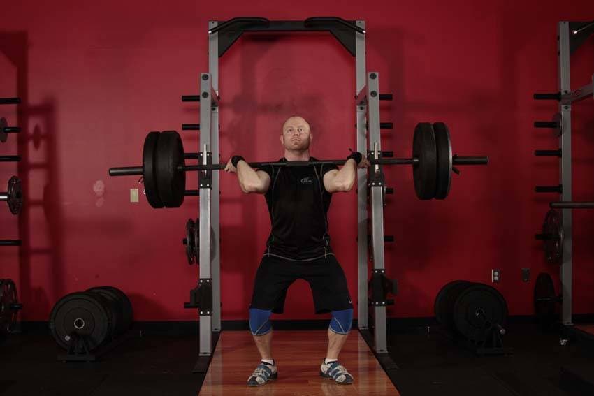 Power Jerk position 2