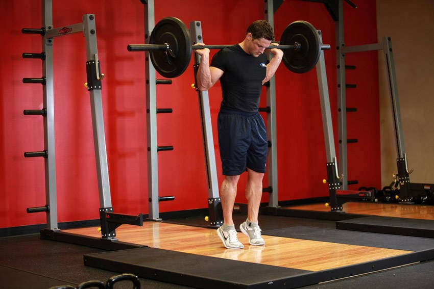 Rocking Standing Calf Raise position 2