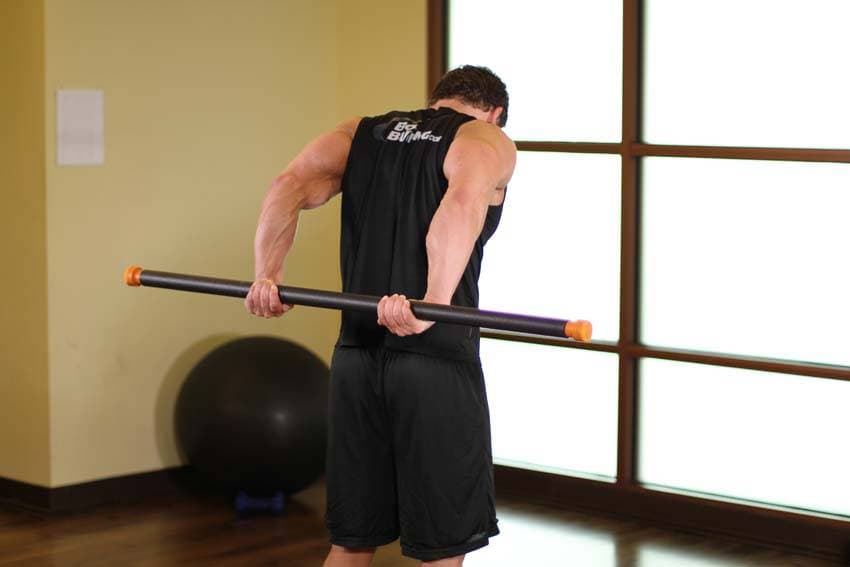 Round The World Shoulder Stretch position 2