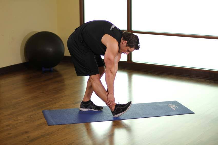 Runner's Stretch - ending position