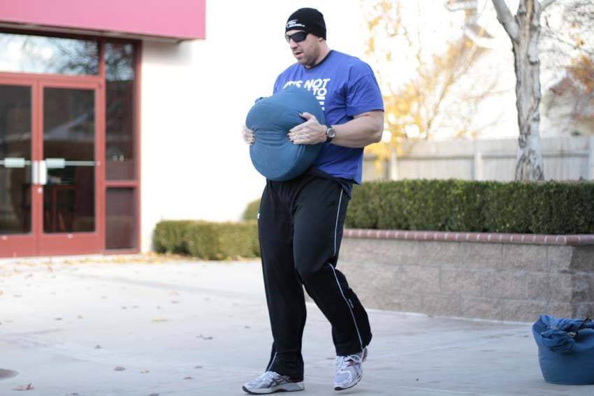 Sandbag Load position 2