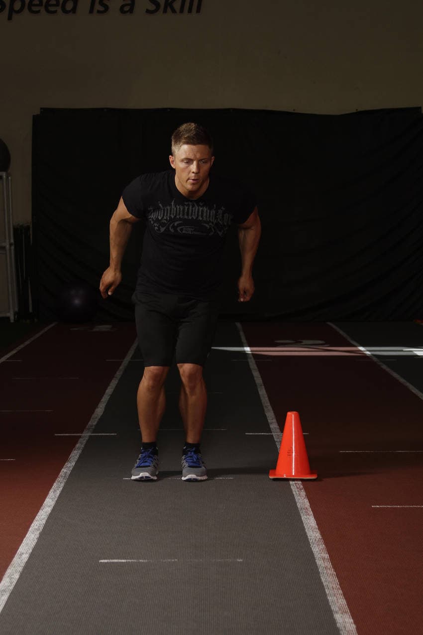 Side Hop-Sprint position 2