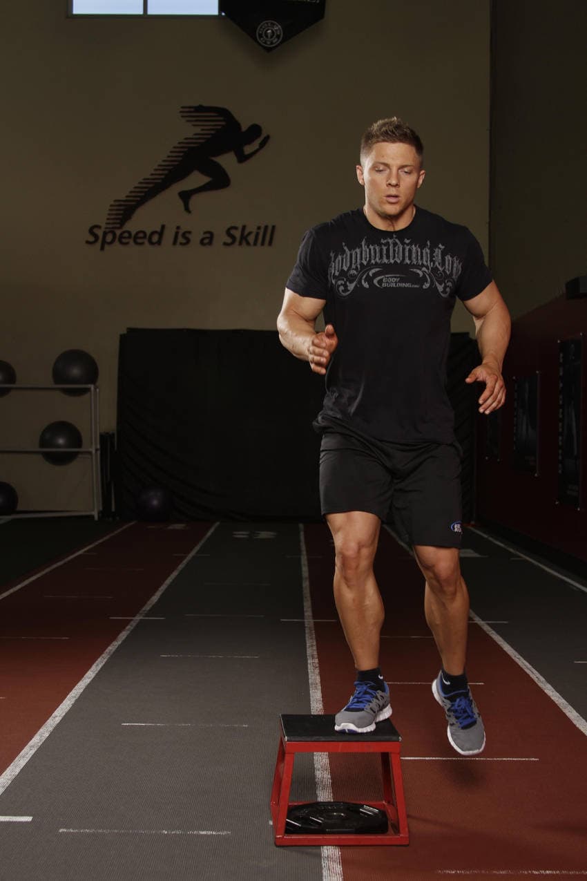 Side to Side Box Shuffle position 2