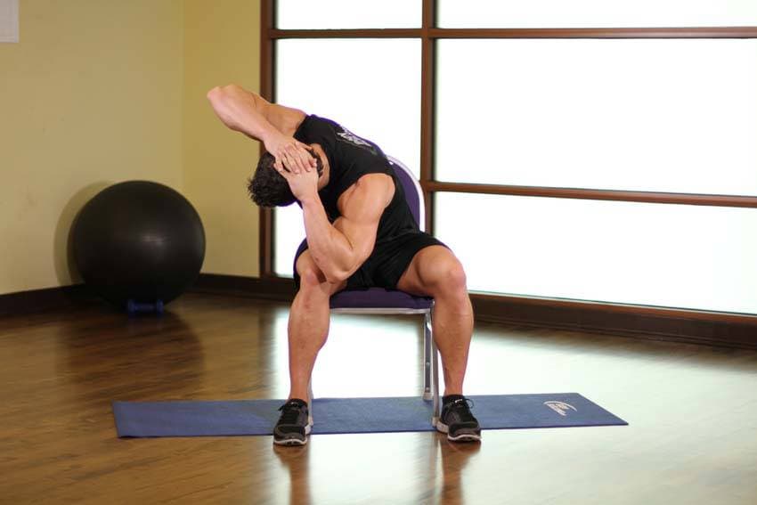 Spinal Stretch position 2