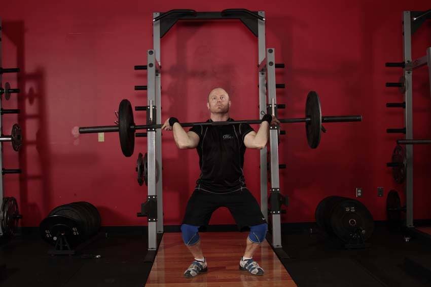 Squat Jerk position 2