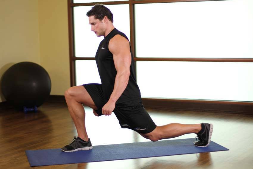 Standing Hip Flexors - ending position