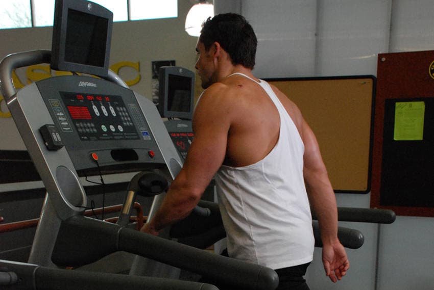 Walking, Treadmill position 2