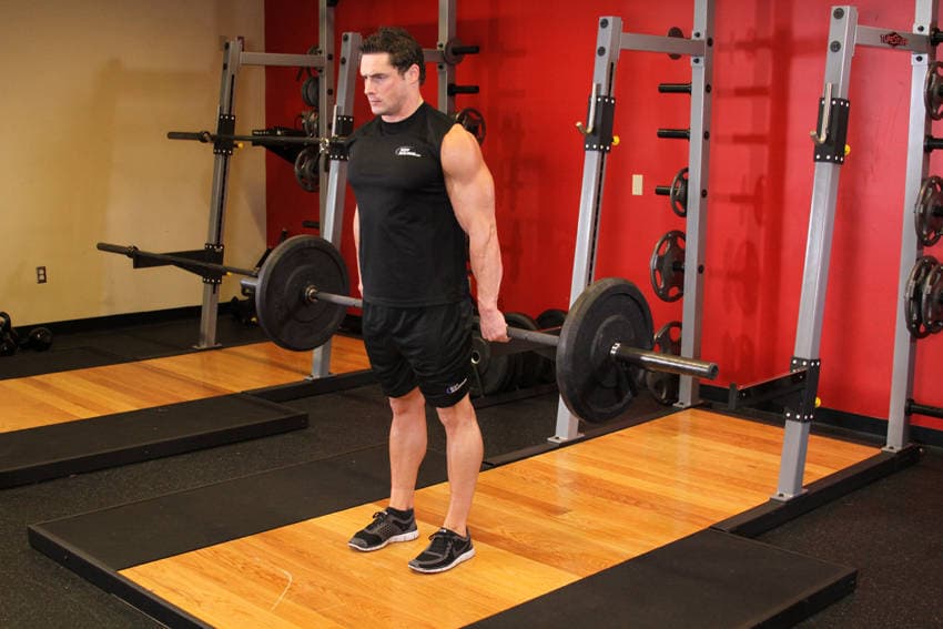 Barbell Hack Squat position 2
