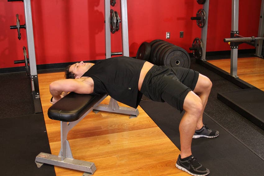 Bent-Arm Dumbbell Pullover position 2