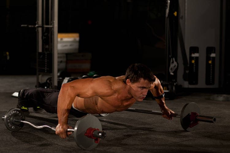 Bodyweight Flyes position 2