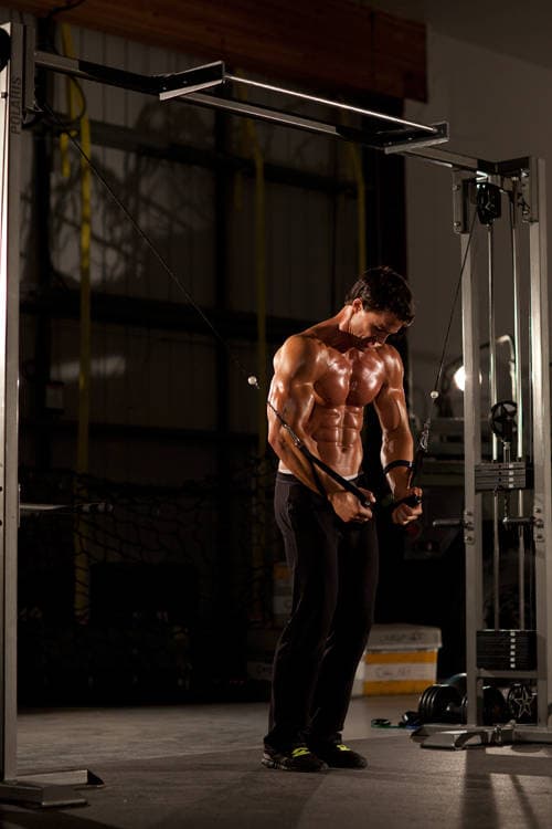 Cable Iron Cross position 2