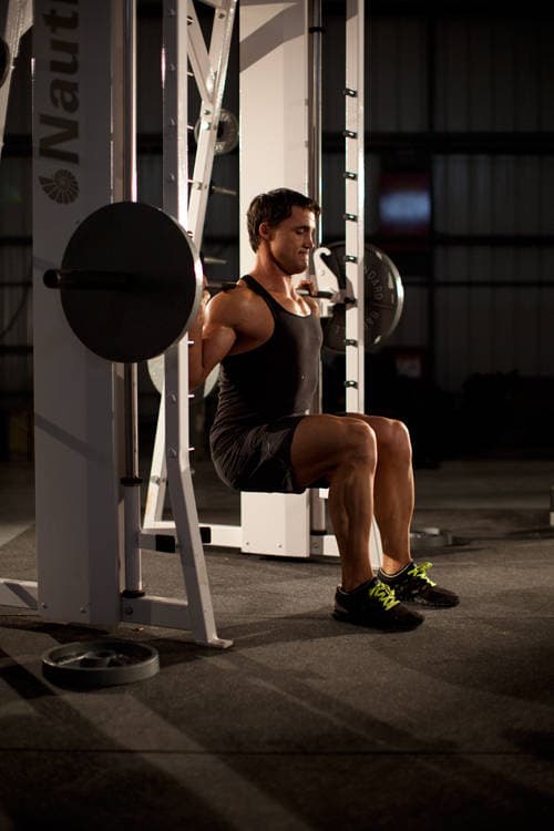 Chair Squat position 2