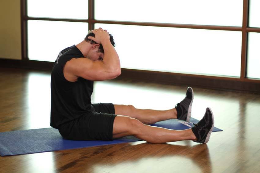 Chin To Chest Stretch position 2