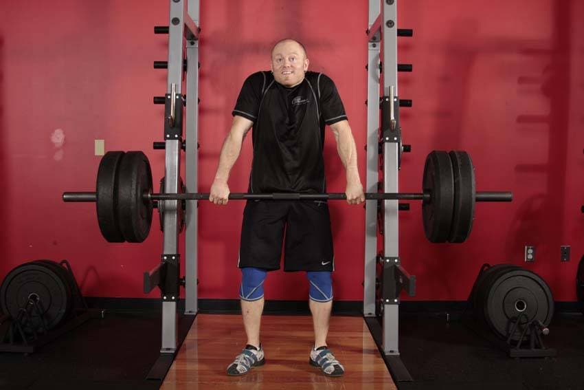 Clean Shrug position 2