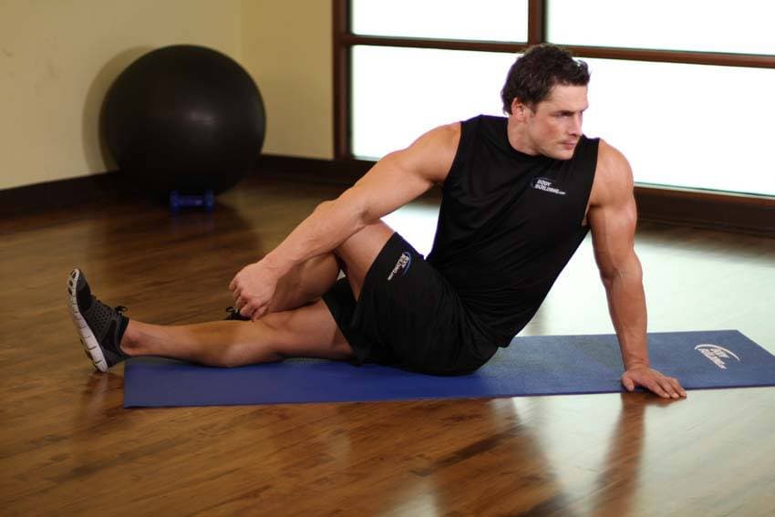 Dancer's Stretch position 2