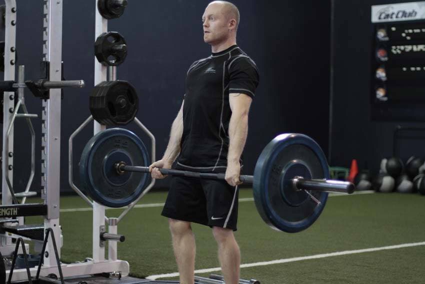 Deficit Deadlift position 2