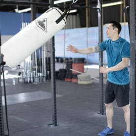 Heavy Bag Thrust position 2