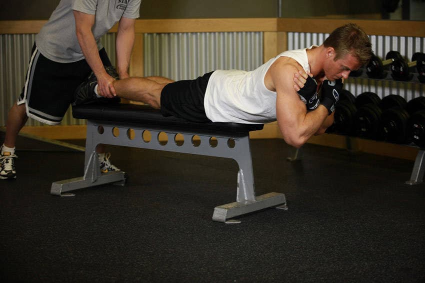Hyperextensions With No Hyperextension Bench position 2