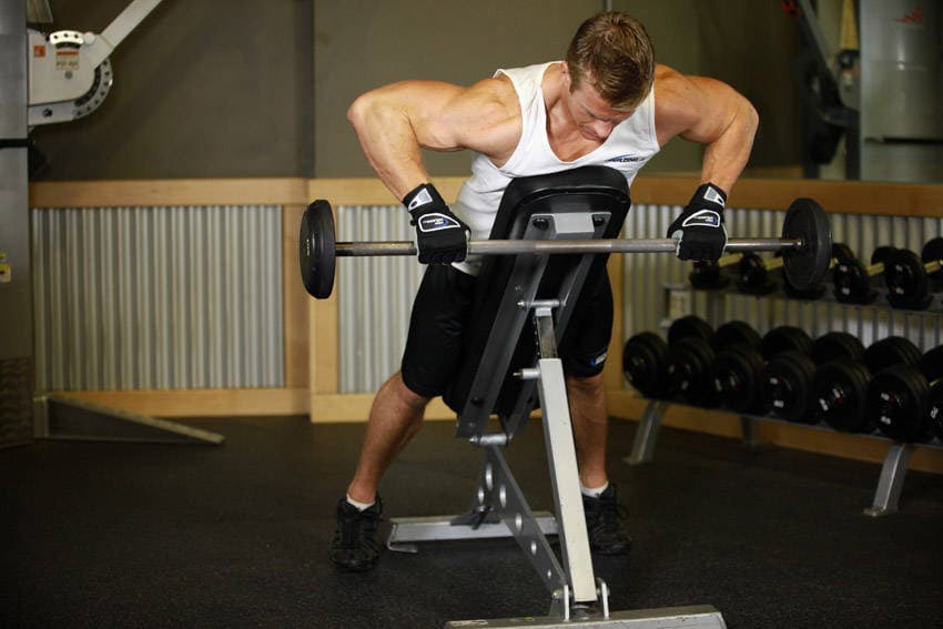 Incline Bench Pull position 2