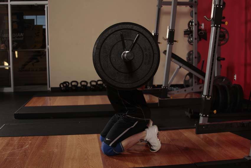 Kneeling Jump Squat position 2