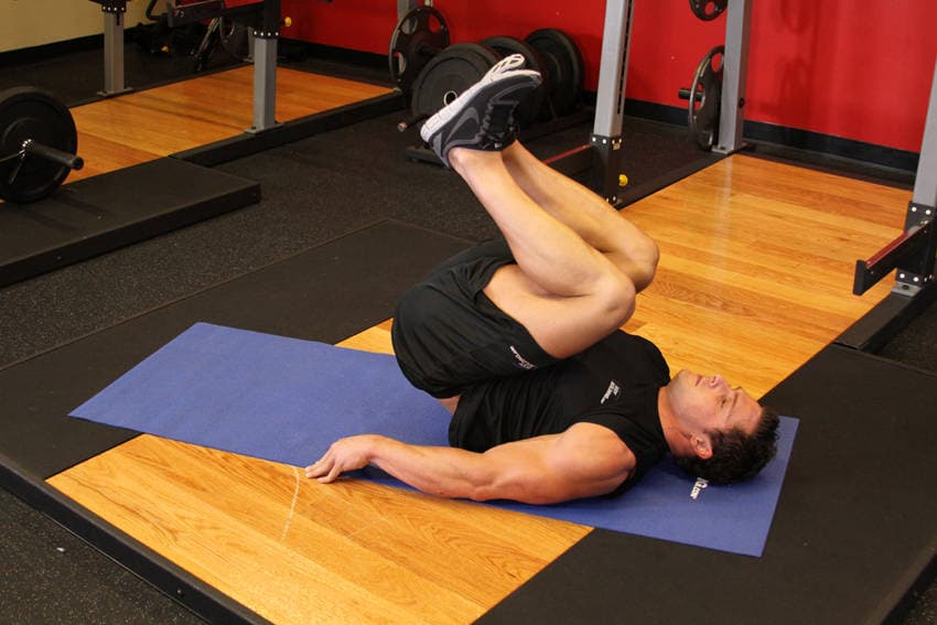 Leg Pull-In - ending position