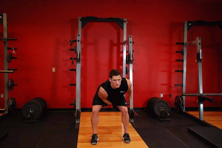 One-Arm Kettlebell Snatch position 2