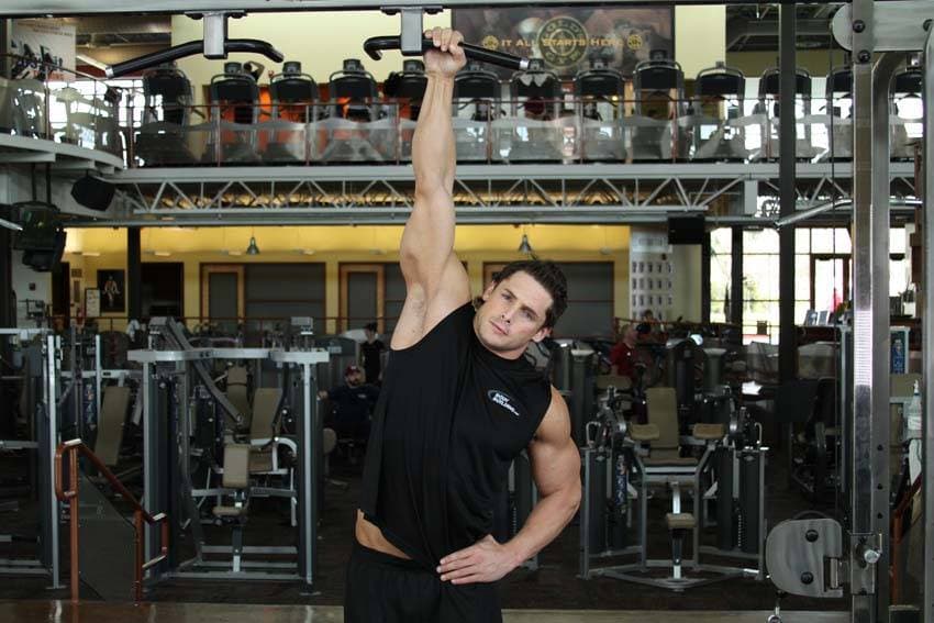 One Handed Hang - ending position