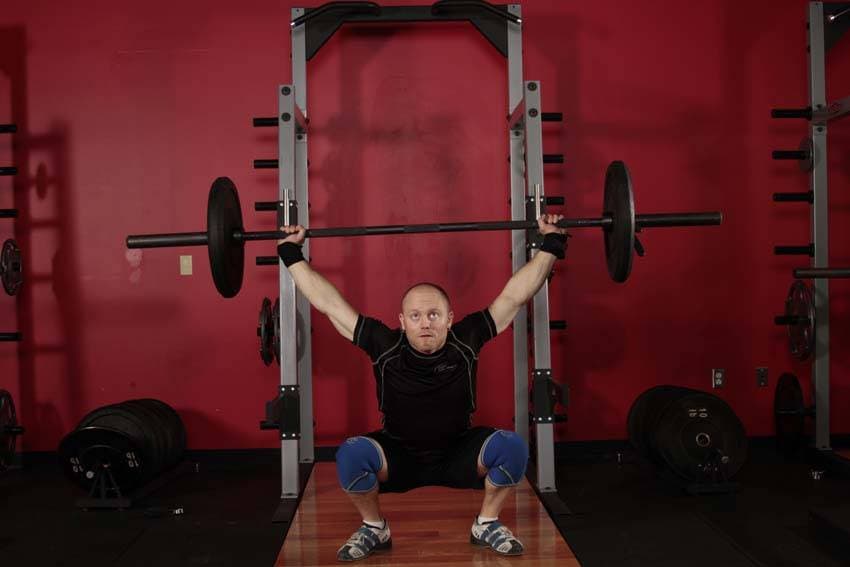 Overhead Squat position 2
