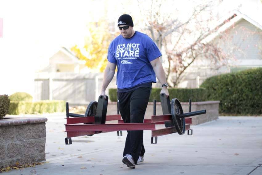 Rickshaw Carry position 2